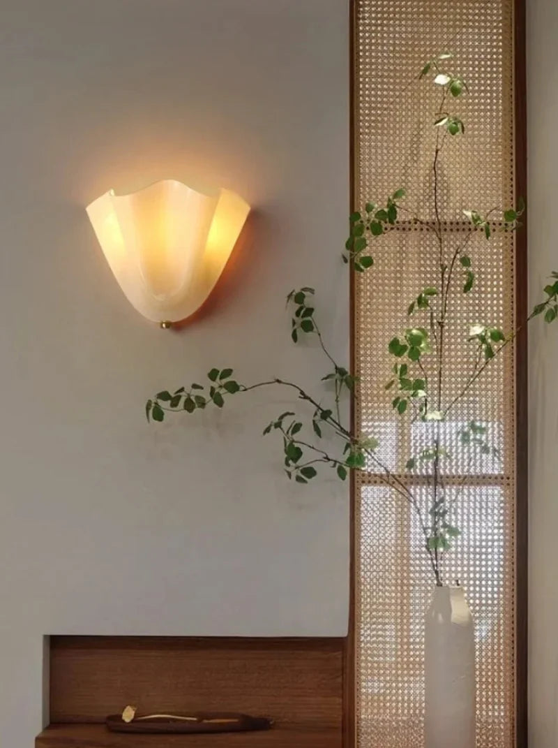 Petaline Glass Wall Sconce