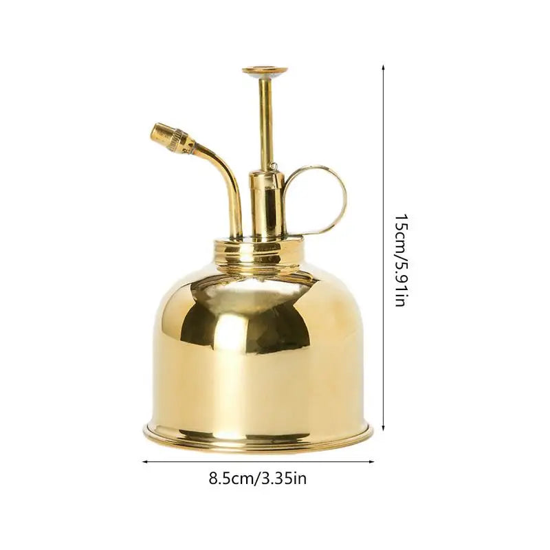 Gold Plant Spray Bottle