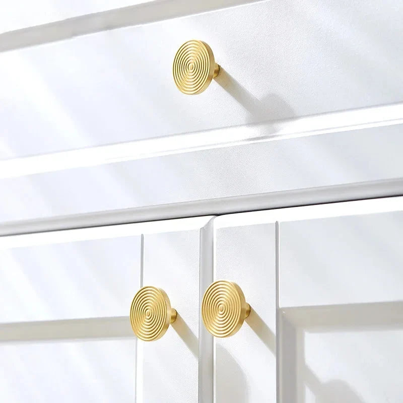 Sundial Brass Cabinet Knob