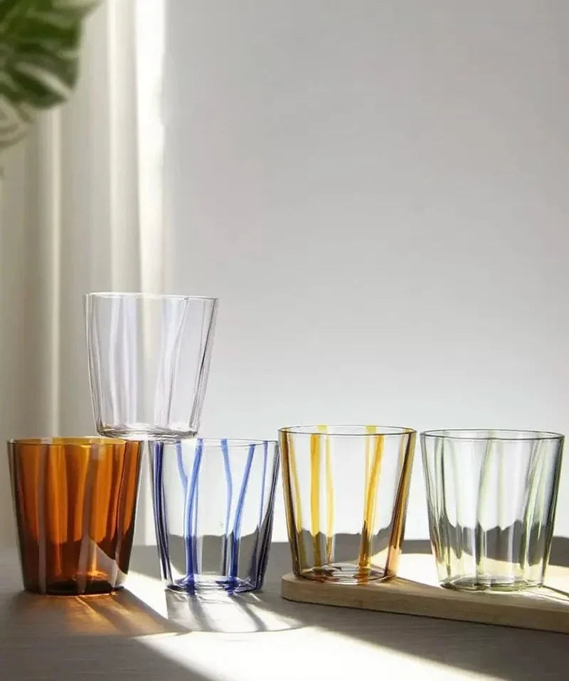 Venezia Stripe Drinking Glasses