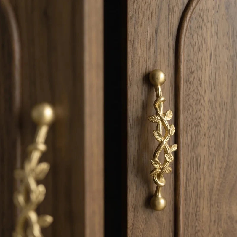 Willowvine Brass Cabinet Pulls