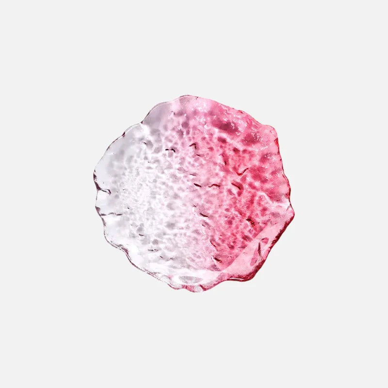 Zenith Glass Coaster Medium Pink