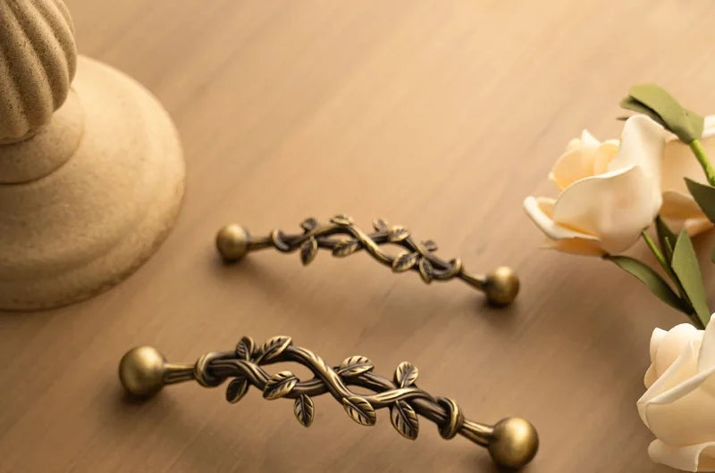 Willowvine Brass Cabinet Pulls