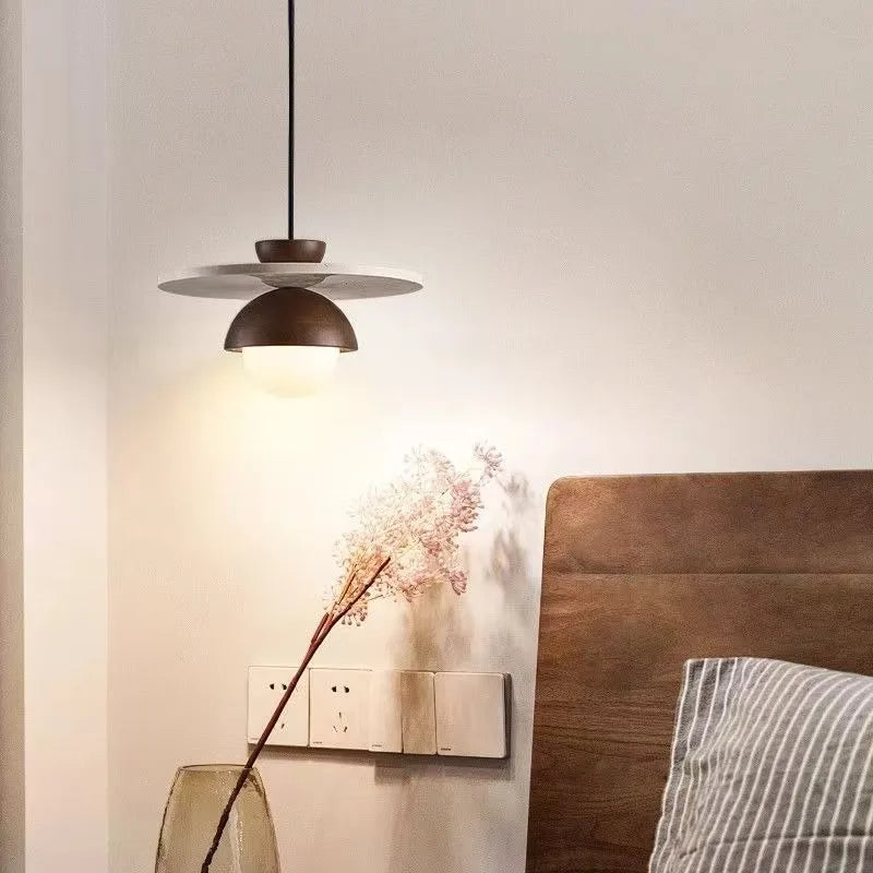 Aster Walnut Pendant Lamp