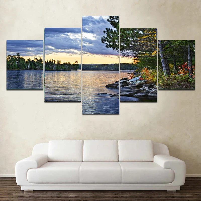 Nature Canvas 5-Piece Set 4