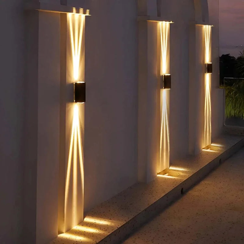 Radiant Beam Aluminum Wall Sconce - Final Sale