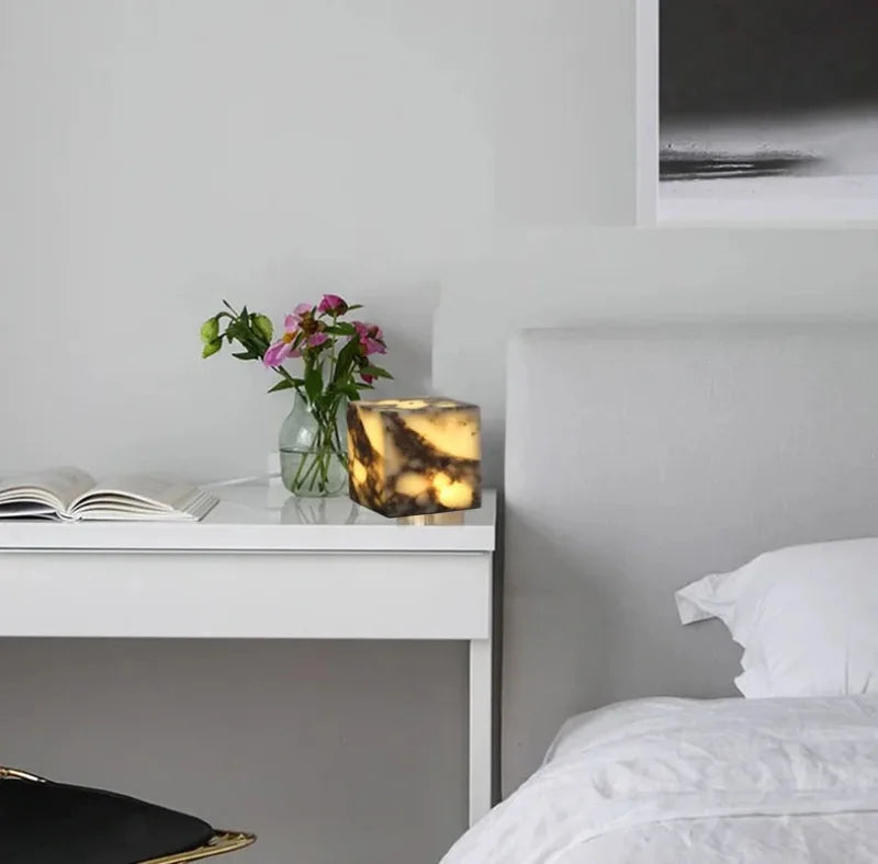 Luma Marble LED Glow Cube