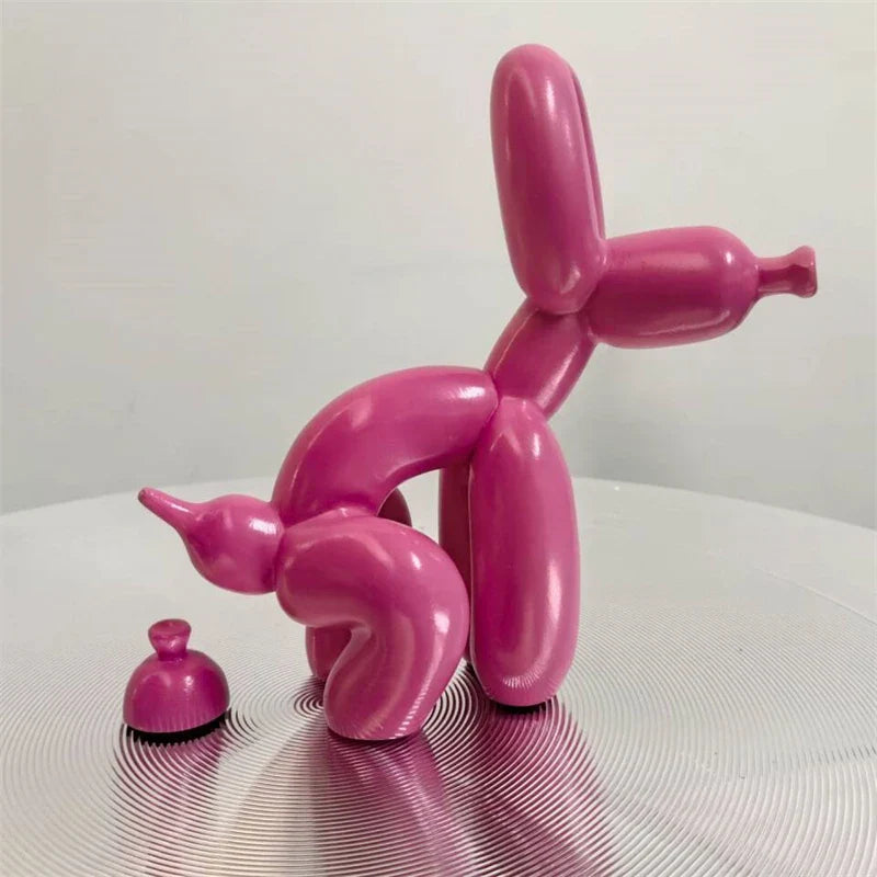 Balloon Dog of Mischief Pink