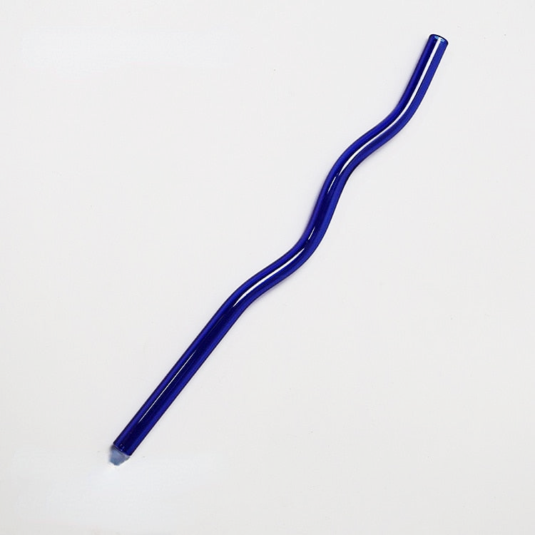 Sea Glass Straws Blue 1 Piece