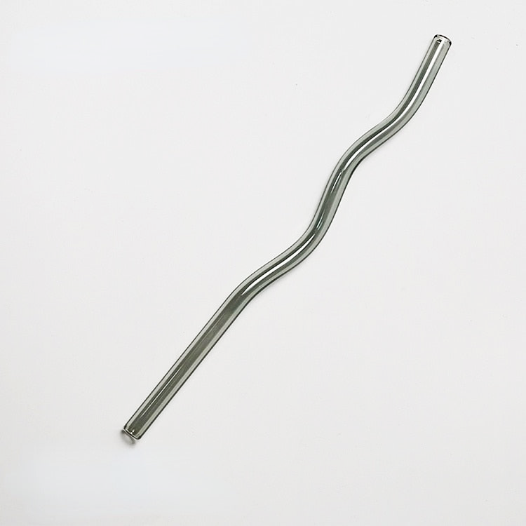 Sea Glass Straws Gray 1 Piece