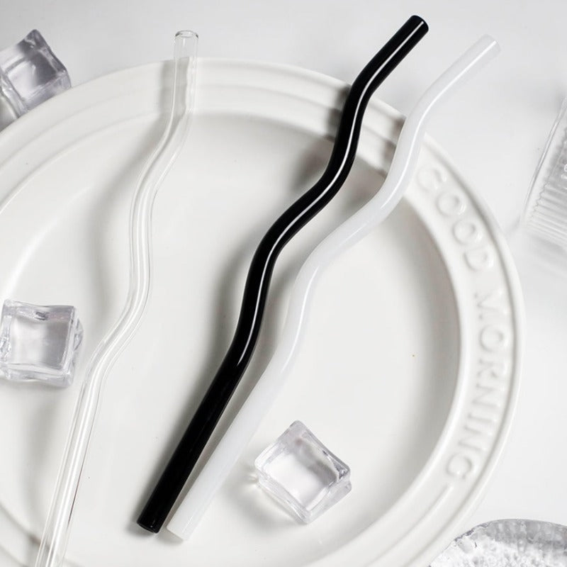 Sea Glass Straws Monochrome 3 Piece Set