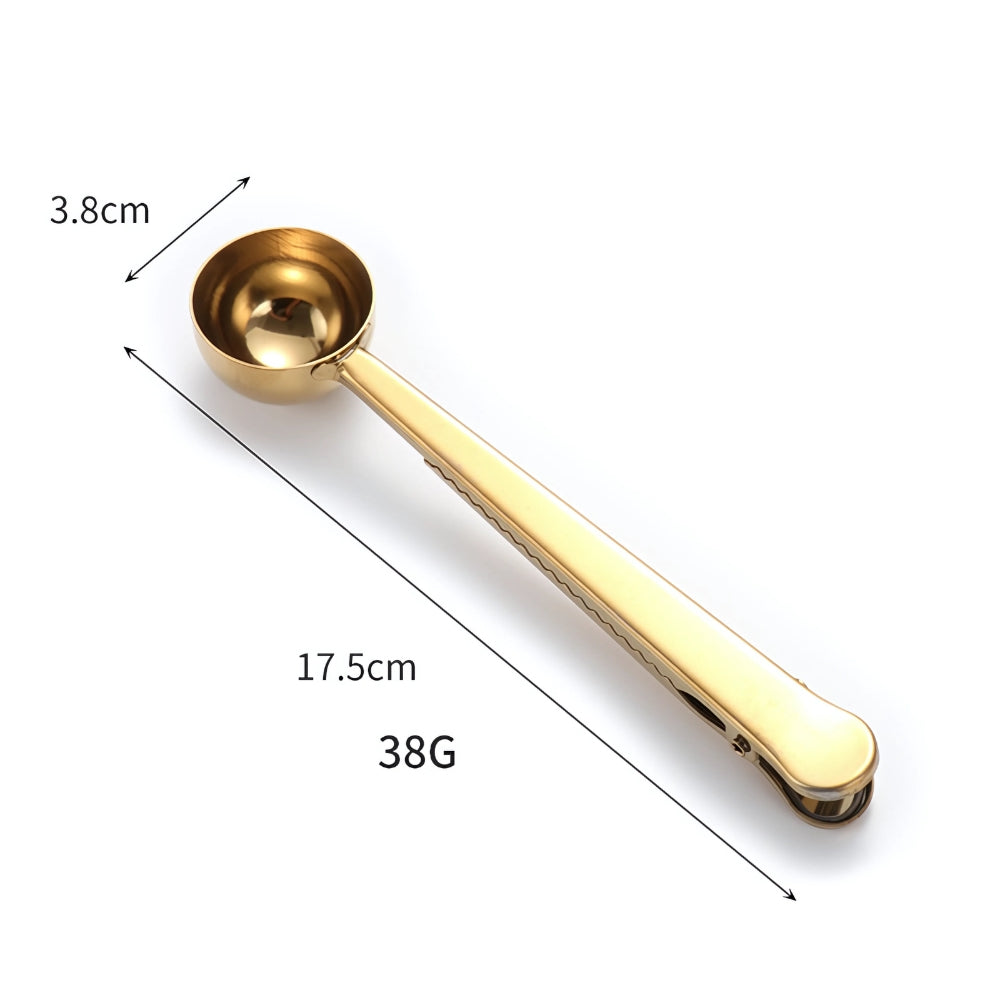 Seal & Scoop Coffee Spoon Golden Brew
