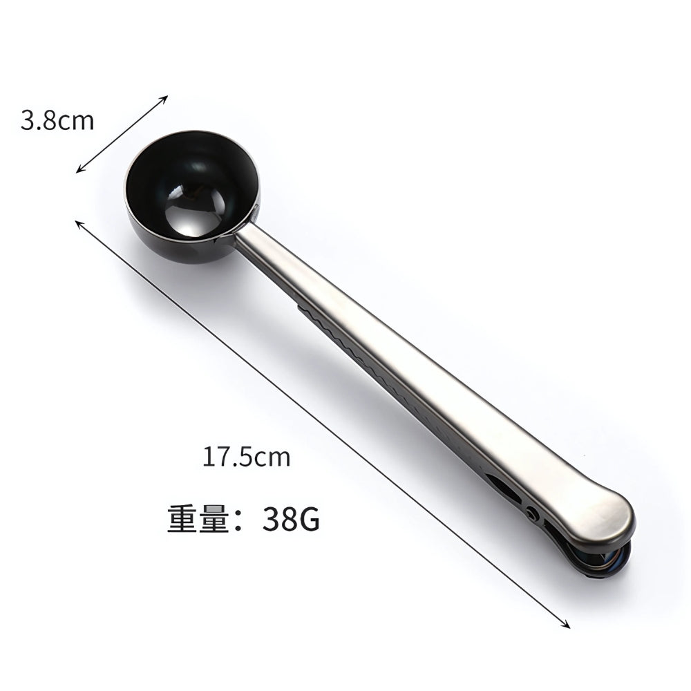 Seal & Scoop Coffee Spoon Midnight Steel