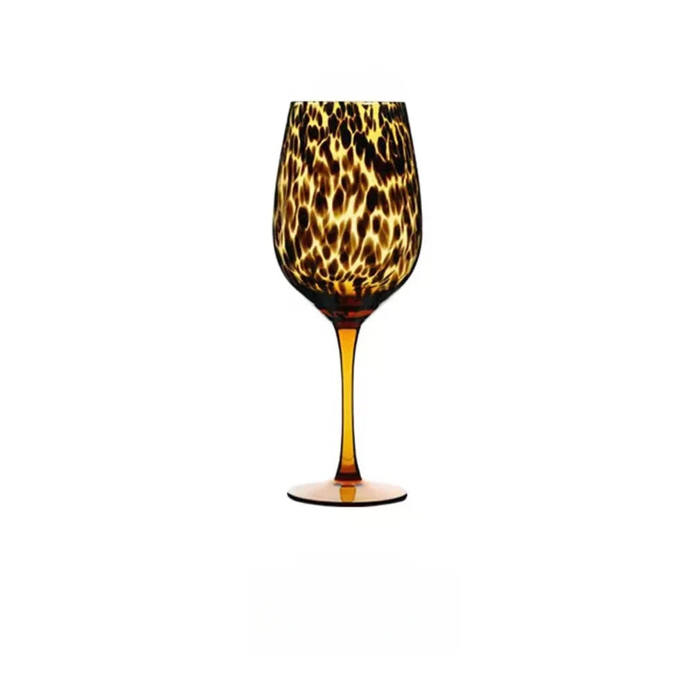Savanna Spot Stemware Wine Glass