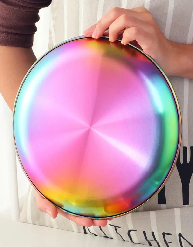 Marais Metallic Dinner Plates