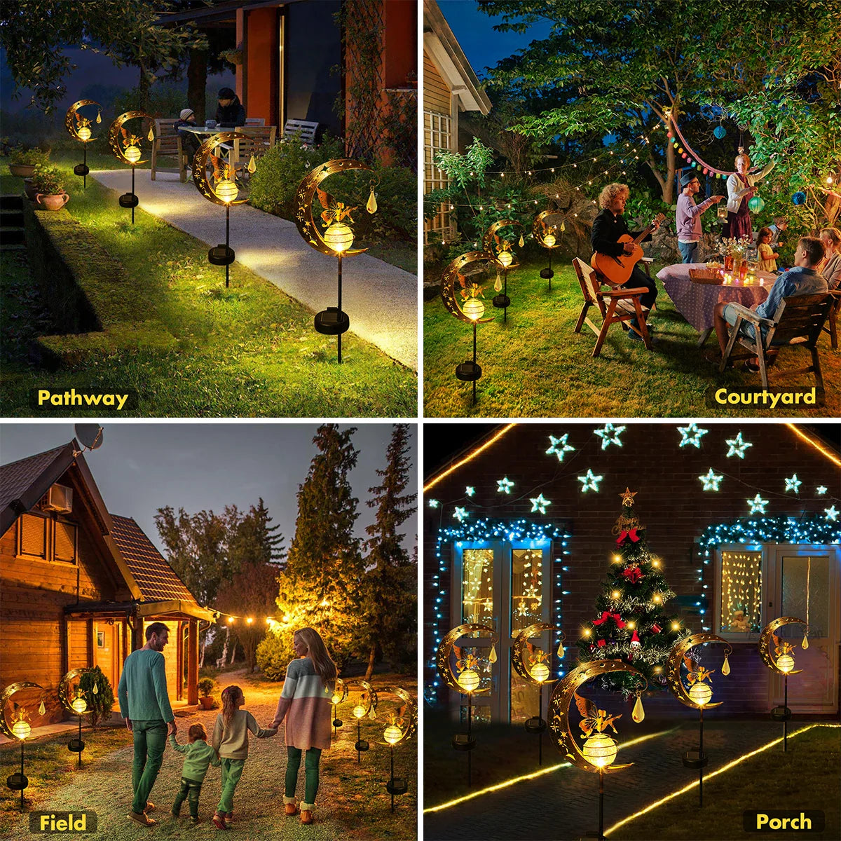 Moon Fairy Solar Light