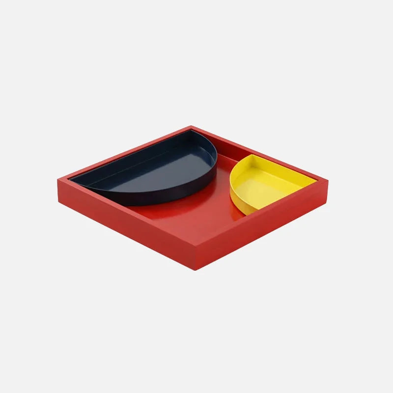 Mondrian Color Block Catchall Tray