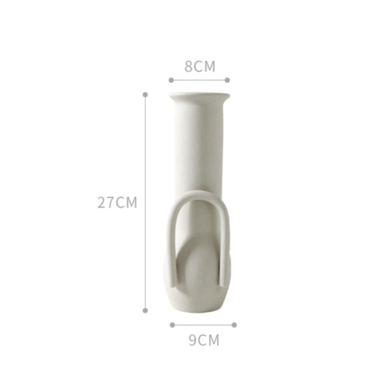 Serenity Ceramic Bud Vases & Accents Tall Vase