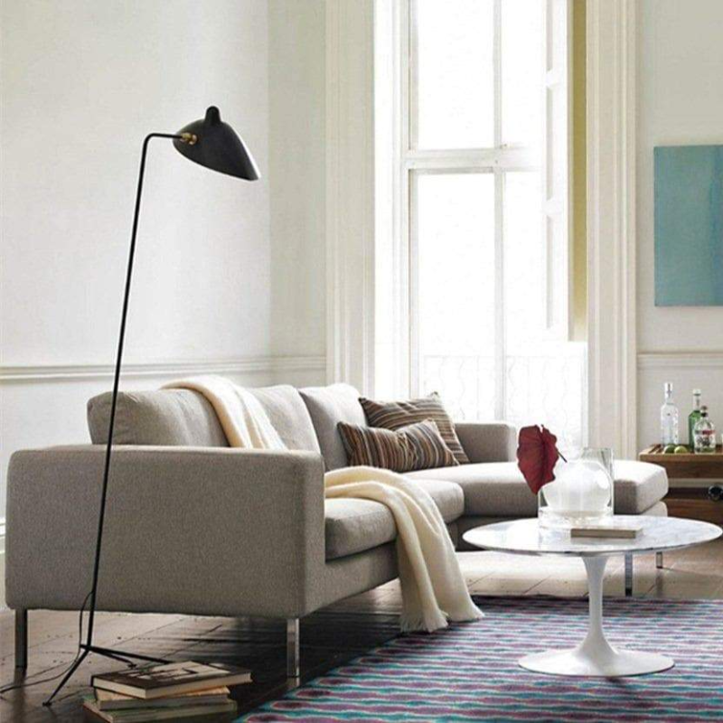 Serge Duckbill Post Modern Single Light Industrial Floor Lamp