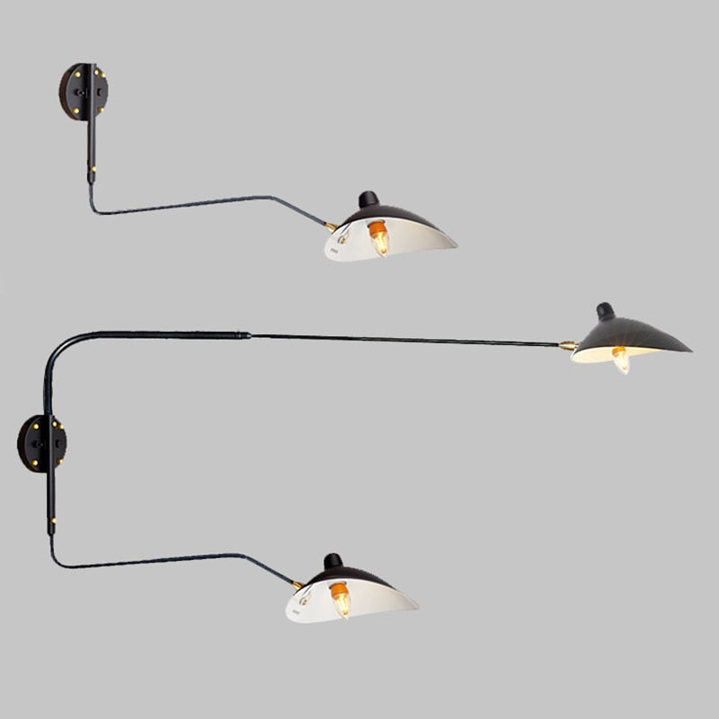 Serge Duckbill Wall Lamp with Swing Arms - Final Sale