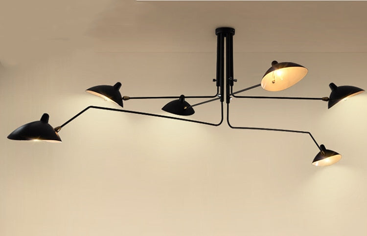 Serge Rotating Arm Ceiling Light - Final Sale