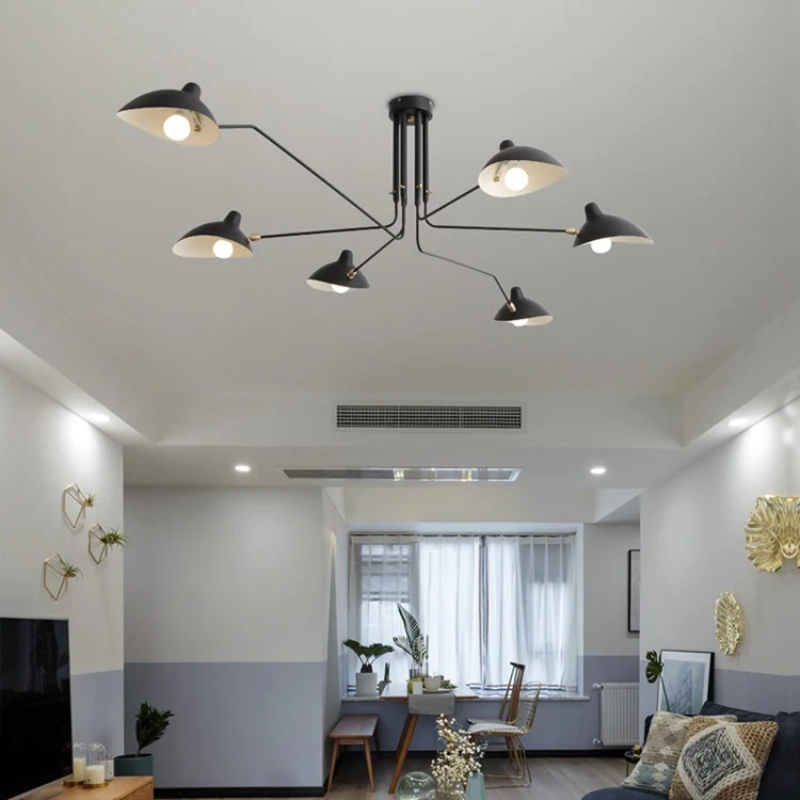 Serge Rotating Arm Ceiling Light