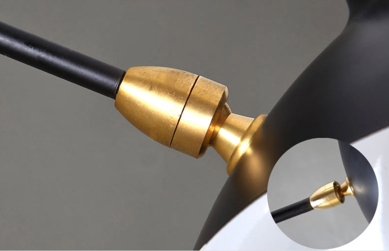 Serge Rotating Arm Ceiling Light - Final Sale