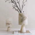 White Onyx Flower Vase