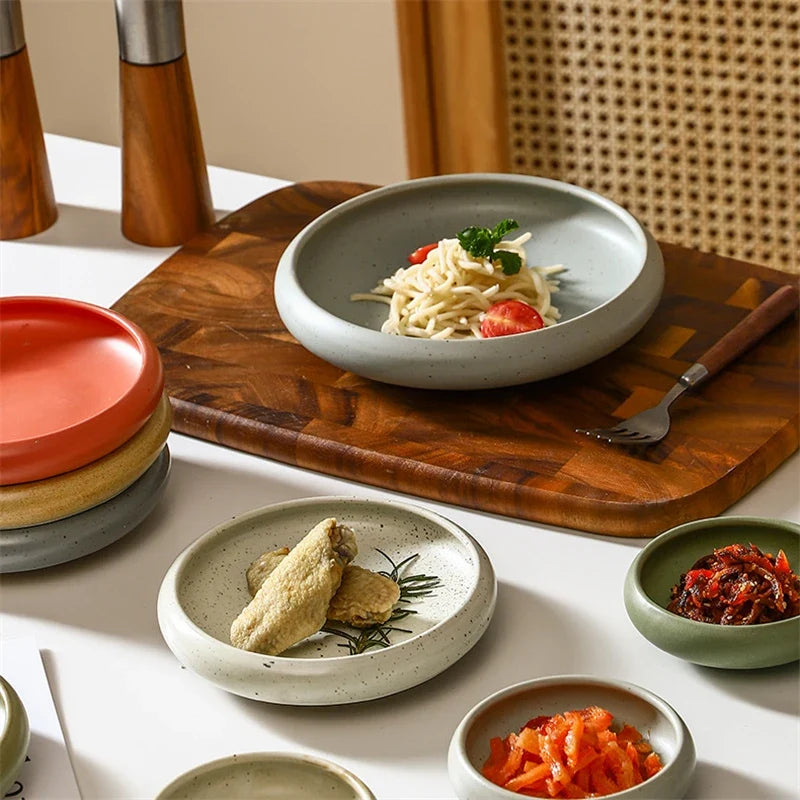 Oasis Shallow Ceramic Bowl