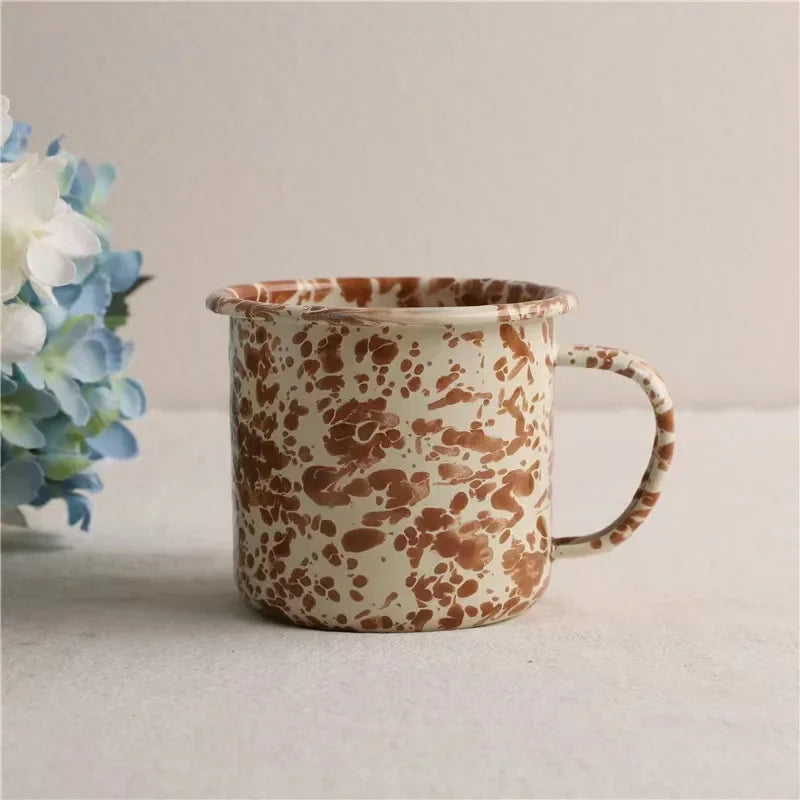 Homebound Enamel Mugs Caramel Brown