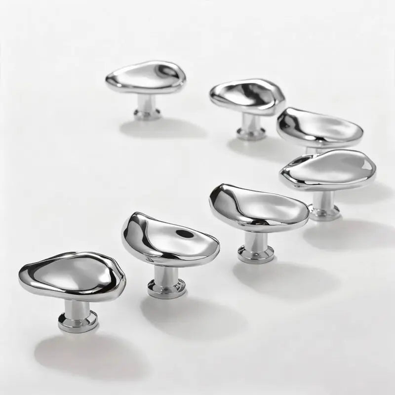 Molten Pebble Cabinet Knob
