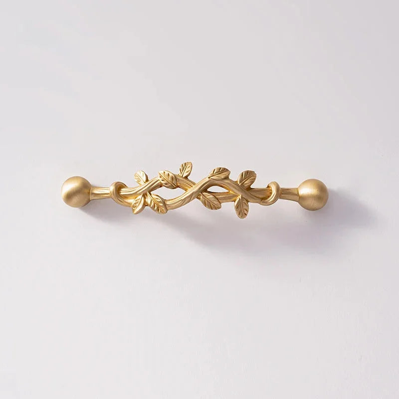 Willowvine Brass Cabinet Pulls