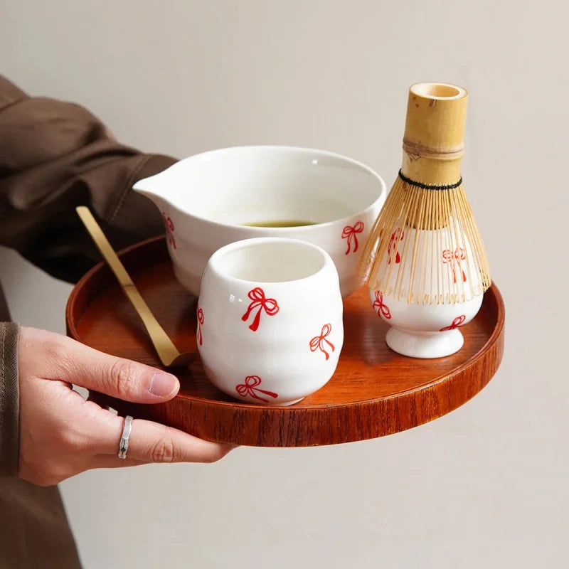 Scarlet Ribbon Matcha Set
