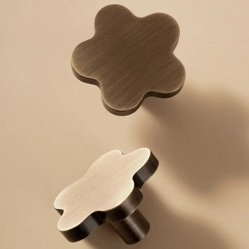 Whimsy Brass Cabinet Knobs