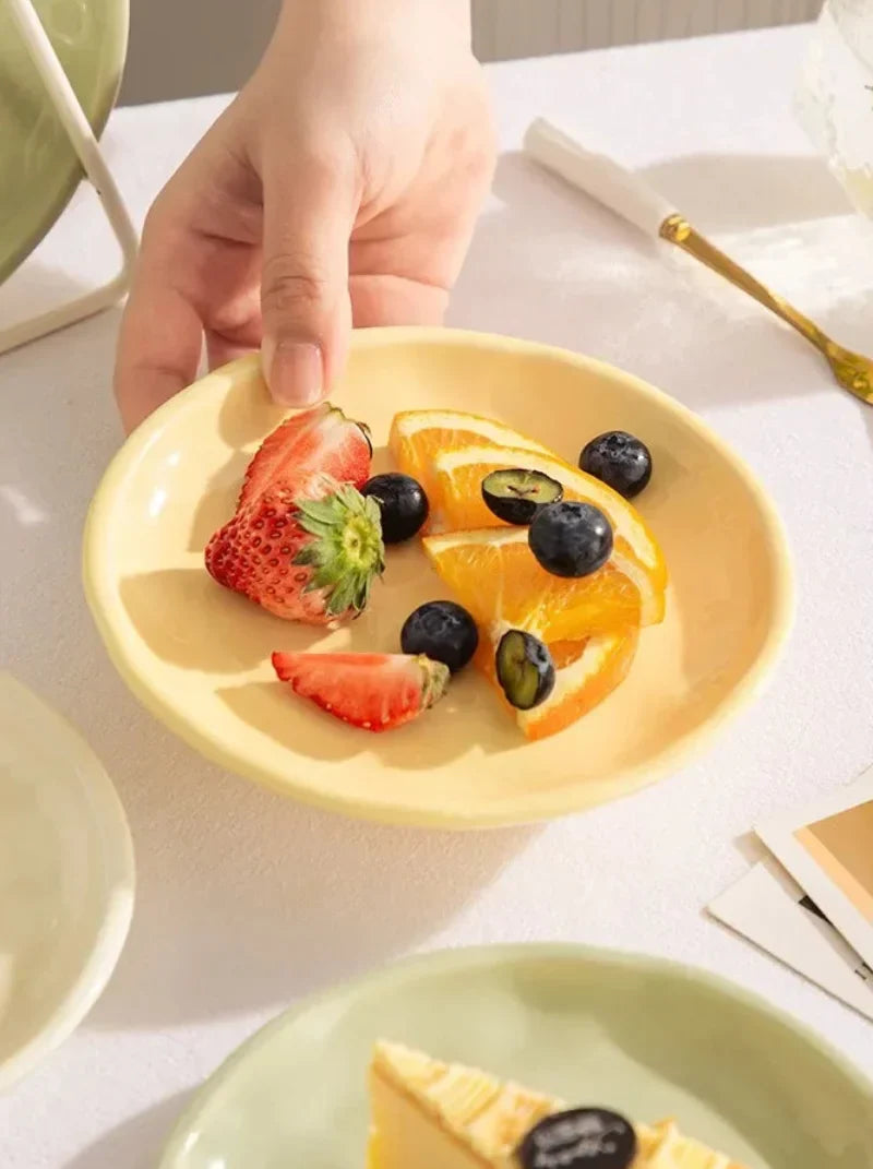 Luna Creme Pastel Dishes