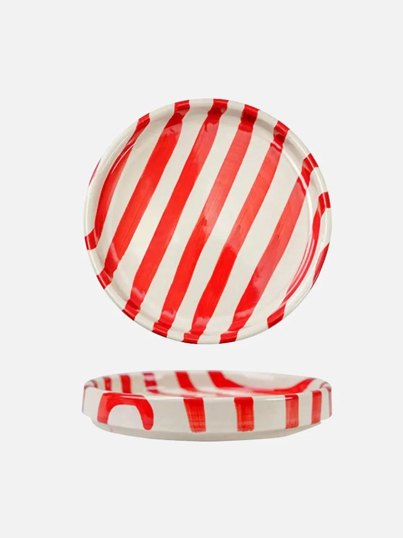 Atelier Stripe & Curve Plate