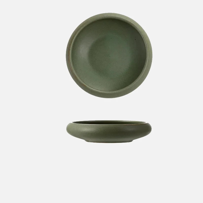 Oasis Shallow Ceramic Bowl