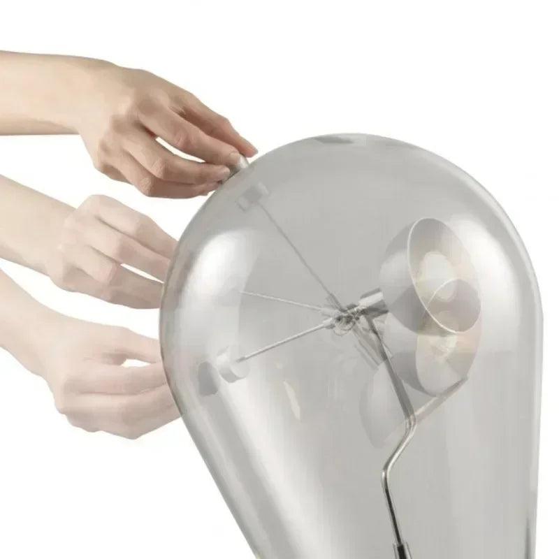Gravita Chrome Dimmable Table Lamp
