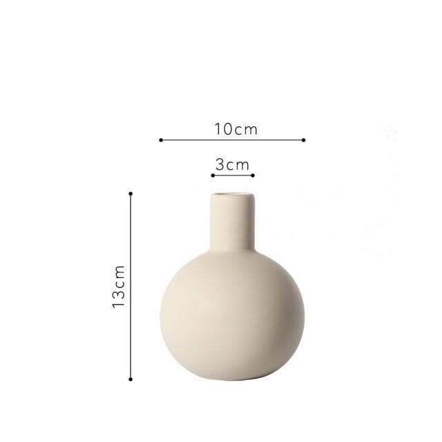 Shades of Blue Ceramic Vase - Final Sale