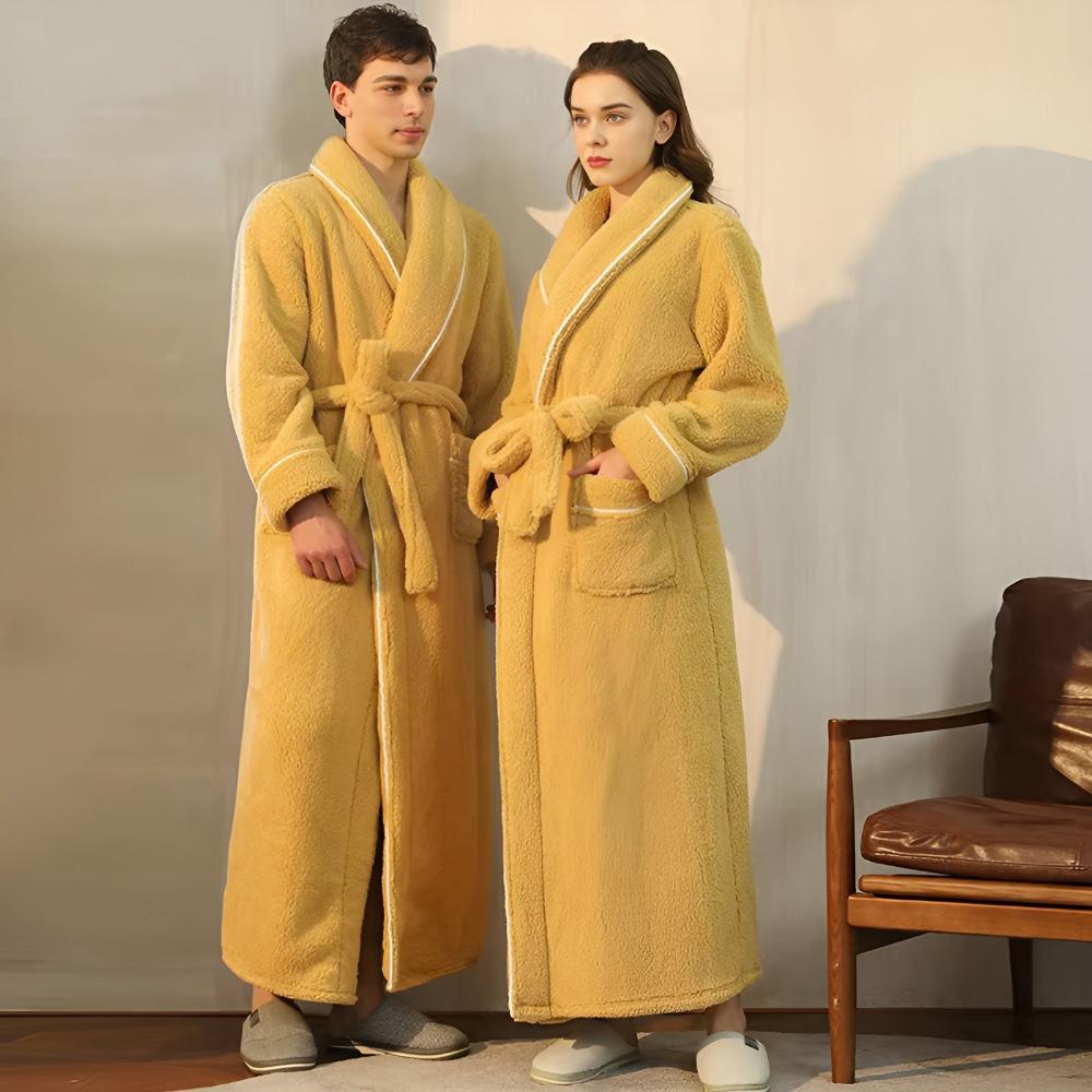Plush Bathrobe for Men and Women - Limited Time Offer