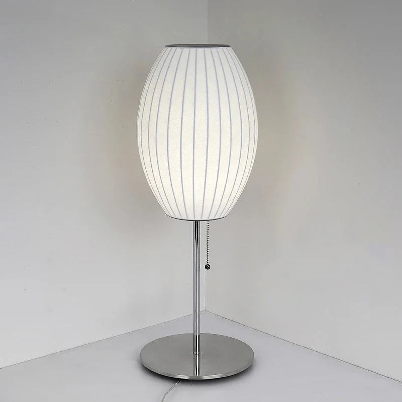 Silk Lights Fabric Table & Floor Lamp Table Lamp Long