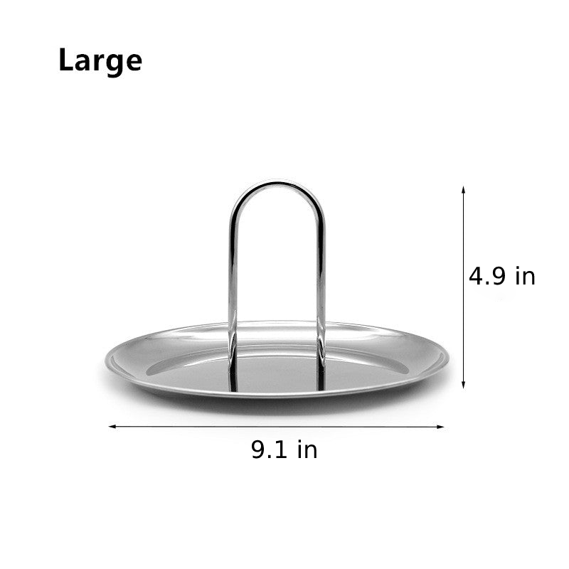 Silver Plated Portable Storage Tray Large