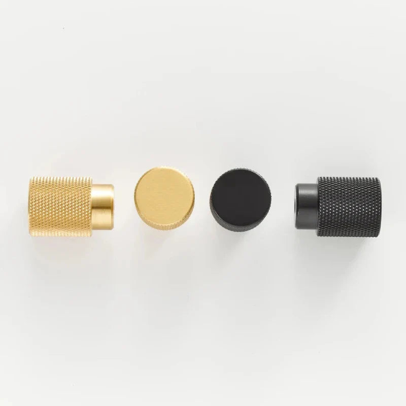 Simon Brass Knobs & Hooks