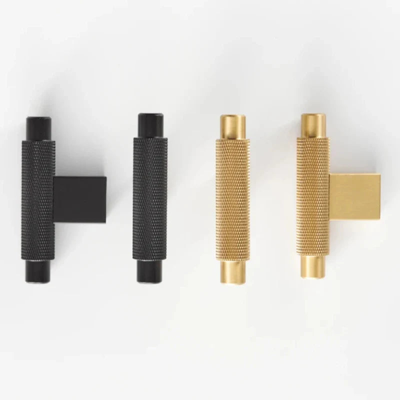 Simon Brass Knobs & Hooks