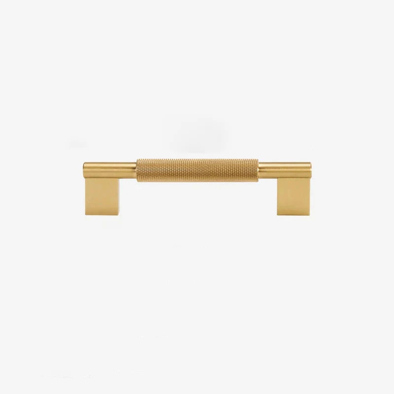 Simon Brass Knobs & Hooks Medium Handle