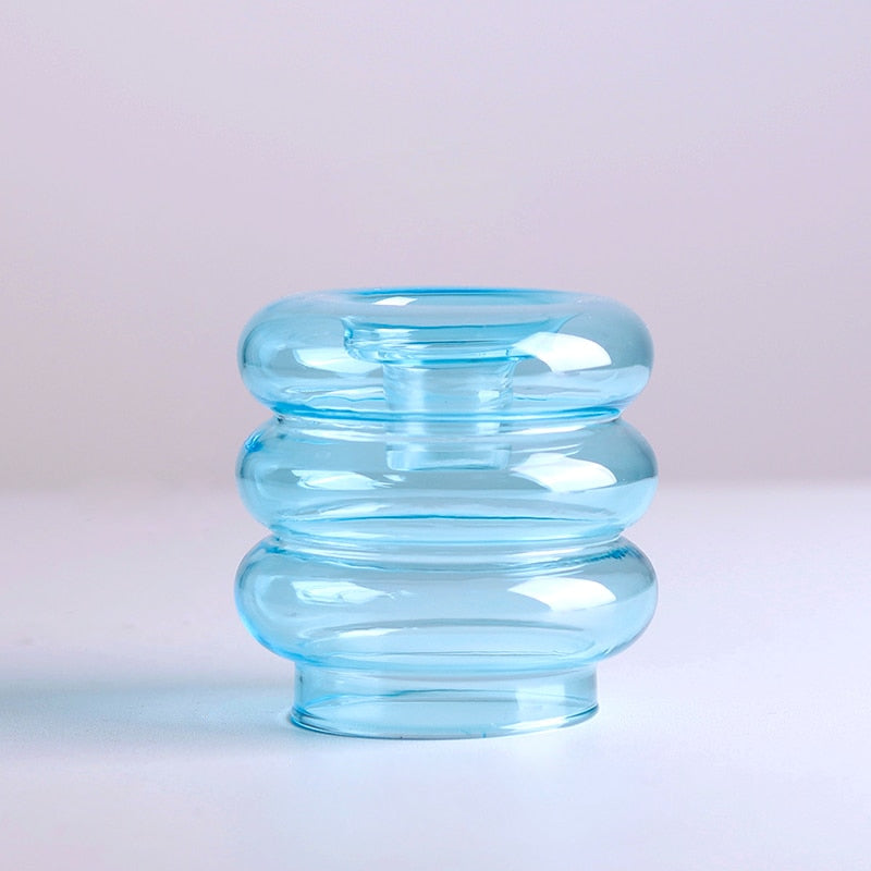 Skittles Glass Candle & Tealight Holders Sky