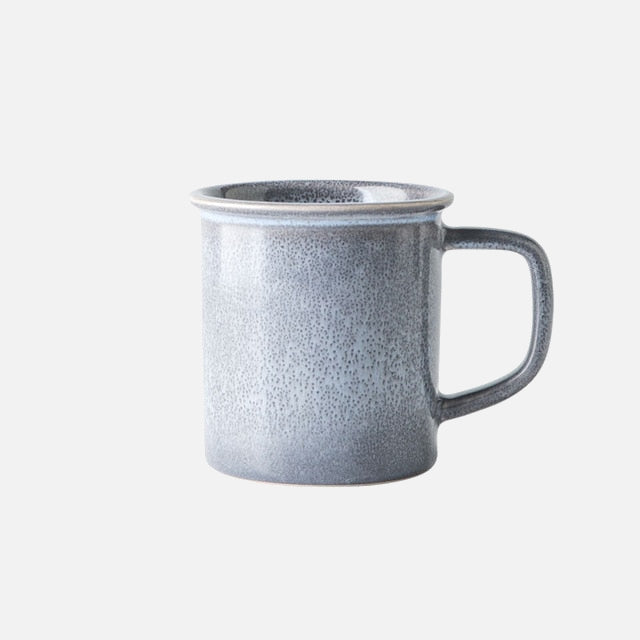 Slate Ceramic Porcelain Dinnerware Mug (13.5 oz)