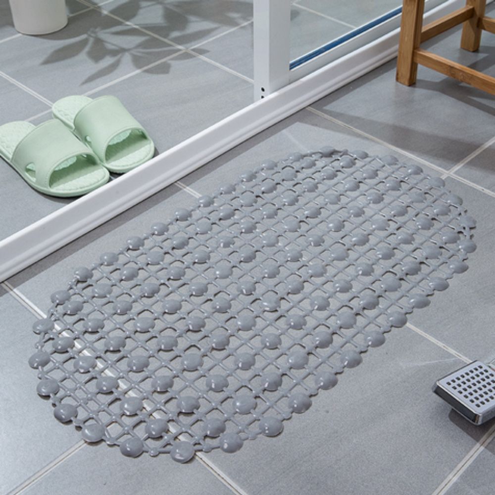 Velvra Non-Slip Shower Mat Slate Gray