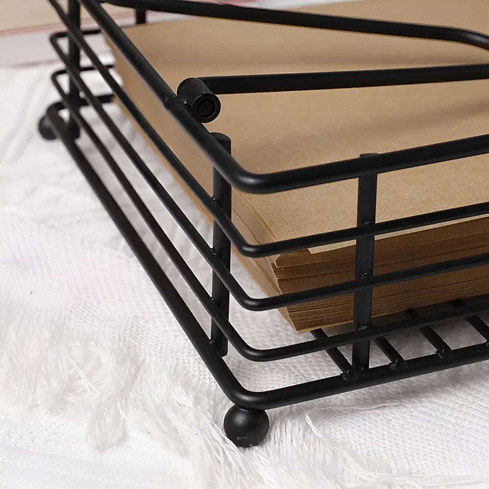 Modern Metal Napkin Holder Rack