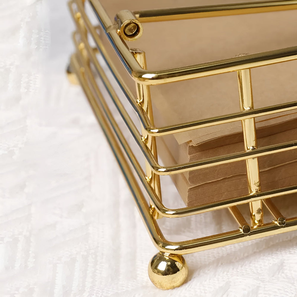 Modern Metal Napkin Holder Rack